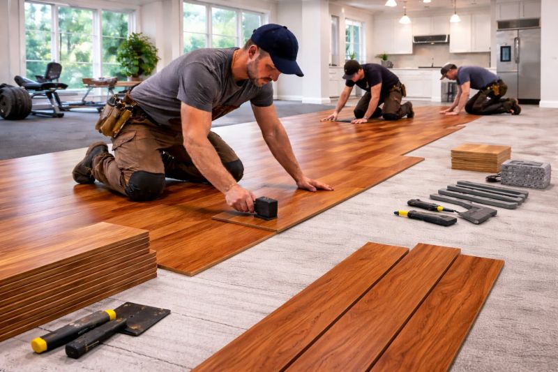 Cherry Floor Installation in Casselberry, FL