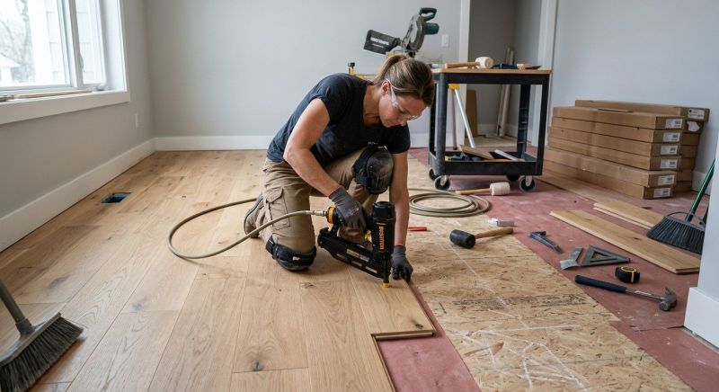 Hardwood Floor Installation in Oviedo, FL
