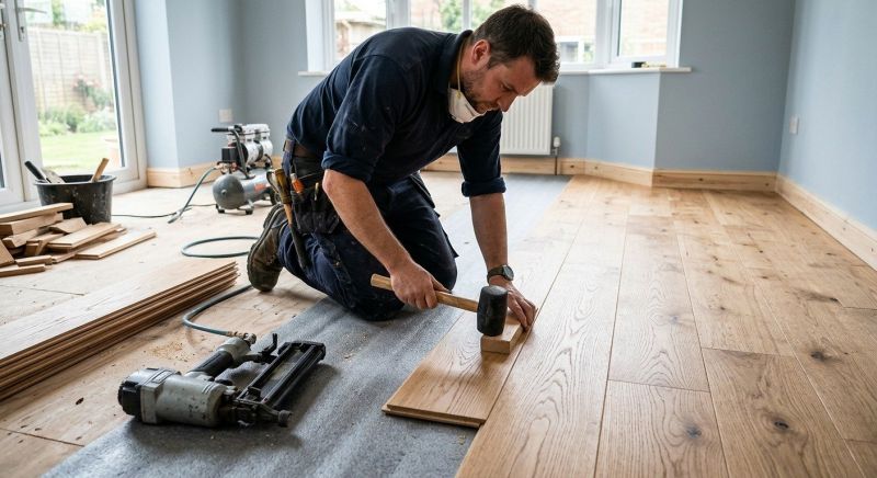 Hardwood Floor Installation in Titusville, FL