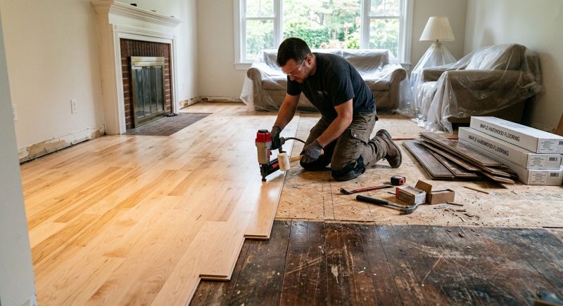 Maple Flooring Installation in Seminole County, FL