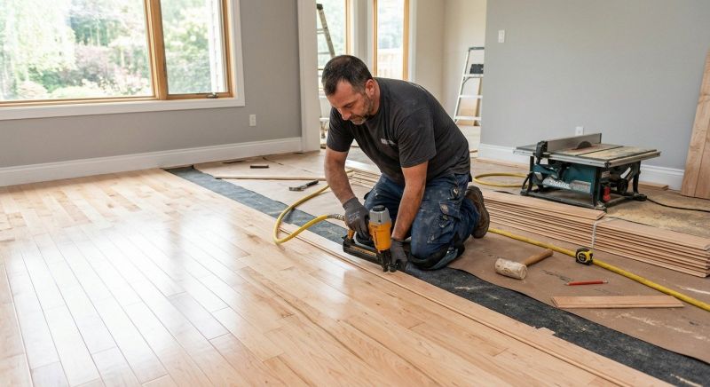Maple Flooring Installation in Oviedo, FL
