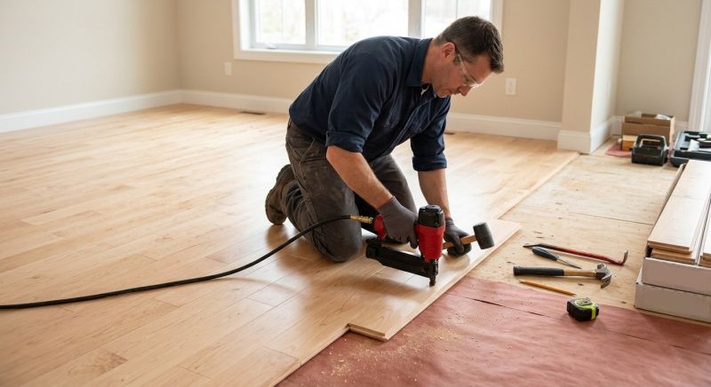 Maple Flooring Installation in Windermere, FL
