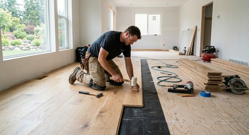 Oak Floor Installation in Seminole County, FL