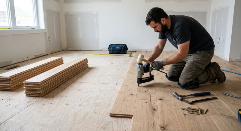 Oak Floor Installation in Sanford, FL