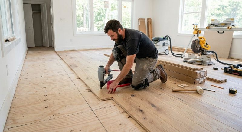 Oak Floor Installation in Titusville, FL