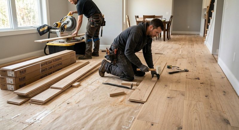 Oak Floor Installation in Zellwood, FL