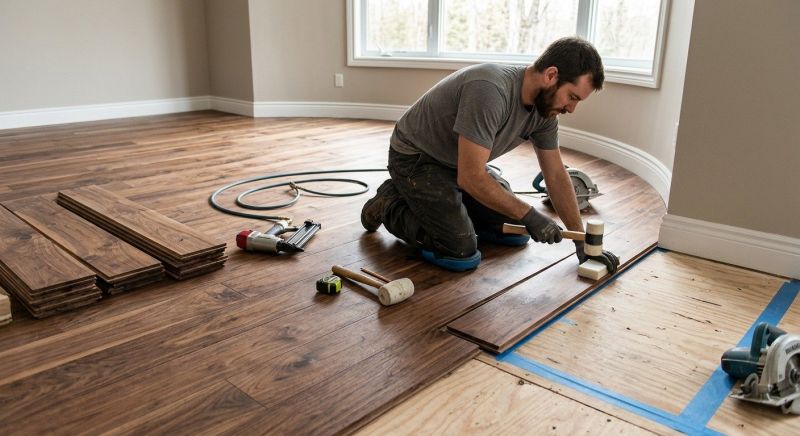 Walnut Flooring Installation in Seminole County, FL