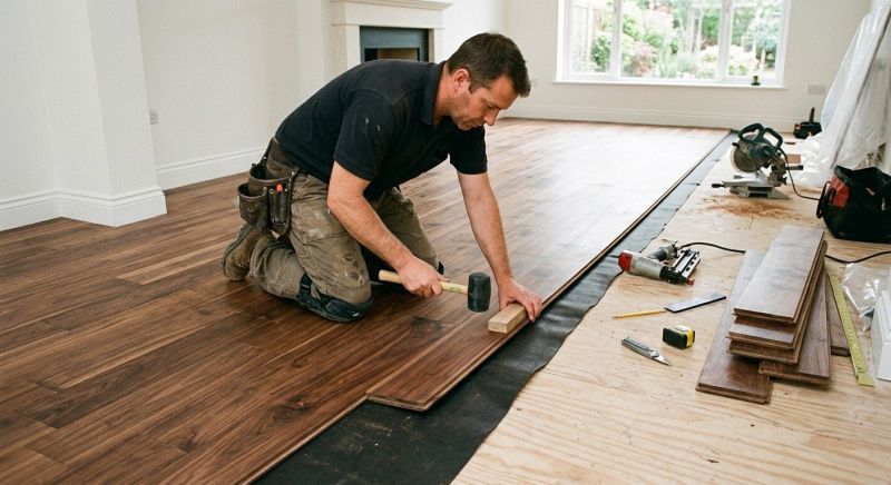 Walnut Flooring Installation in Seminole County, FL
