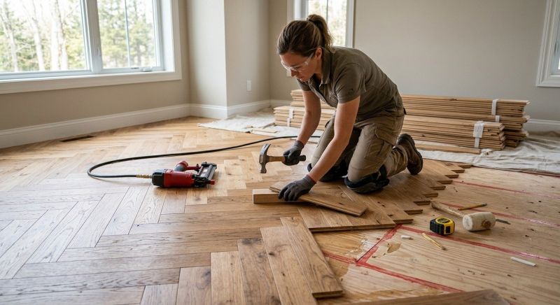 Walnut Flooring Installation in Seminole County, FL