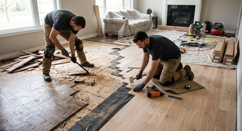 Wood Floor Replacement in Winter Park, FL