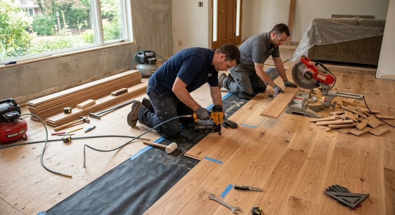 Wood Flooring Installation in Mims, FL